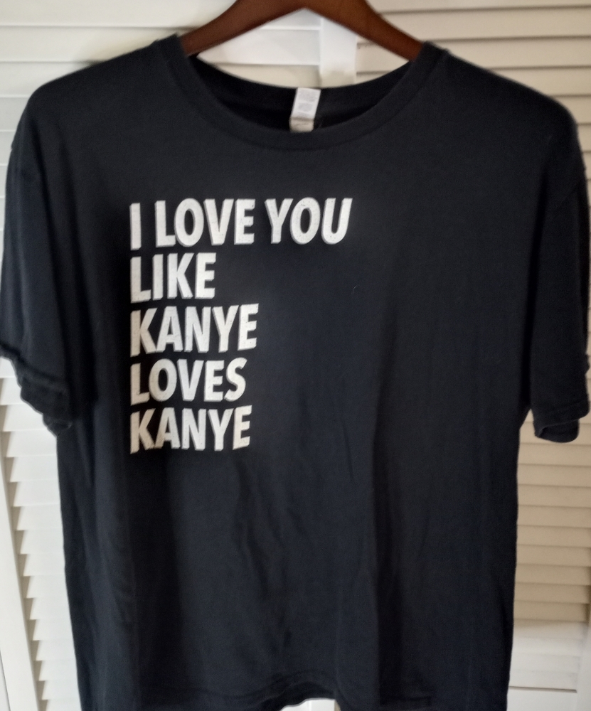 Kanye West Yeezy "Kanye loves Kanye" tour t shirt
